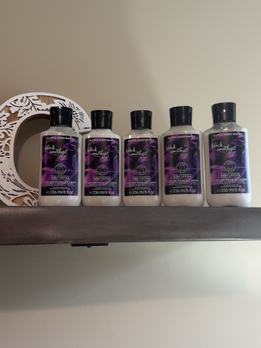 BRAND 🆕 BATH & BODY WORKS - Black Amethyst Ultra Shea Butter Body Cream 💜